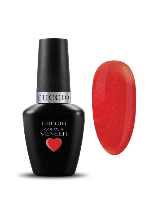 CUCCIO HYBRID NAIL COLOR VENEER N.6021 13ML ΚΟΡΑΛΛΙ ΜΕ ΛΑΜΨΗ