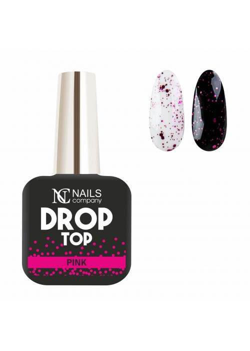 NC NAILS TOP COAT DROP NEON PINK 11ML