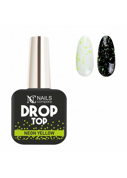 NC NAILS TOP COAT DROP NEON YELLOW 11ML