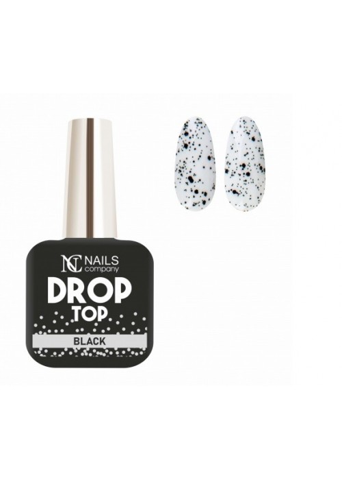 NC NAILS TOP COAT DROP BLACK 11ML