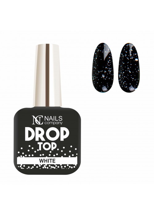 NC NAILS TOP COAT DROP WHITE 11ML