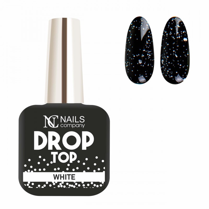 NC NAILS TOP COAT DROP WHITE 11ML