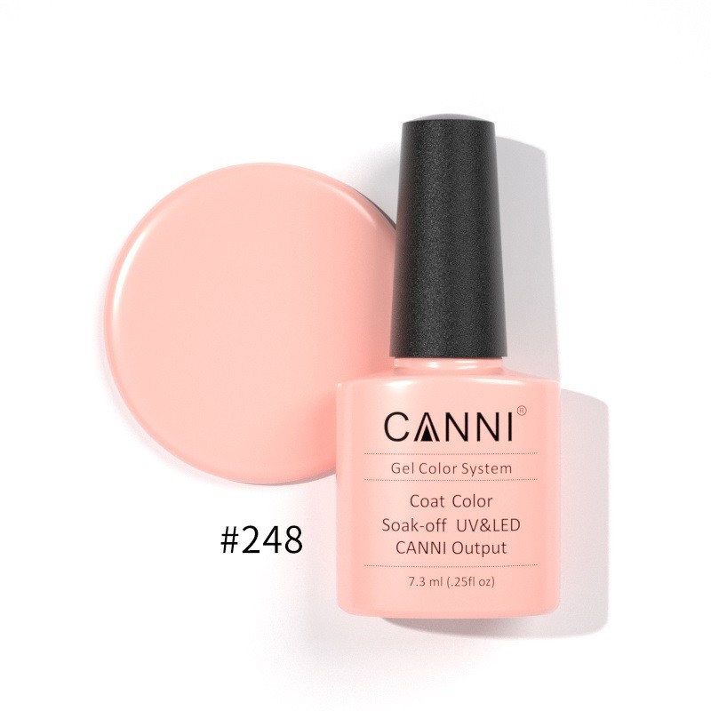 CANNI HYBRID NAIL COLOR N.248 7.3ML