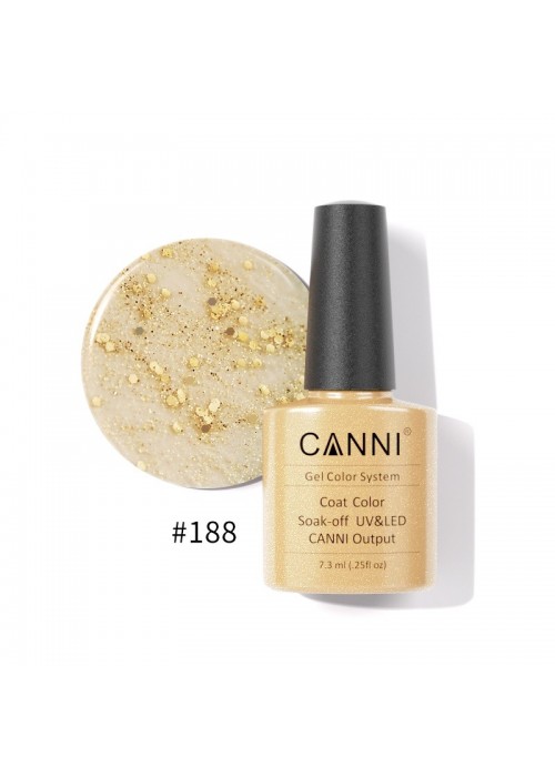 CANNI HYBRID NAIL COLOR N.188 7.3ML