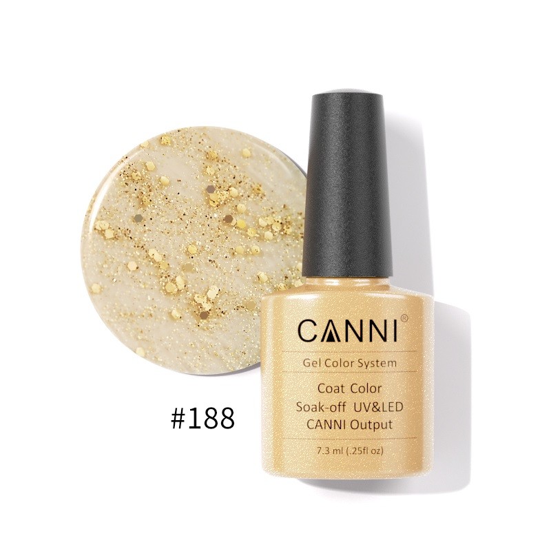 CANNI HYBRID NAIL COLOR N.188 7.3ML