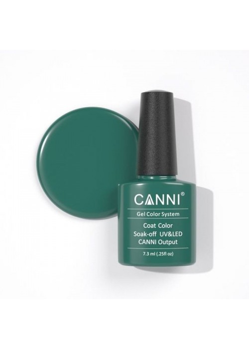 CANNI HYBRID NAIL COLOR N.076 DARK EMERALD 7.3ML