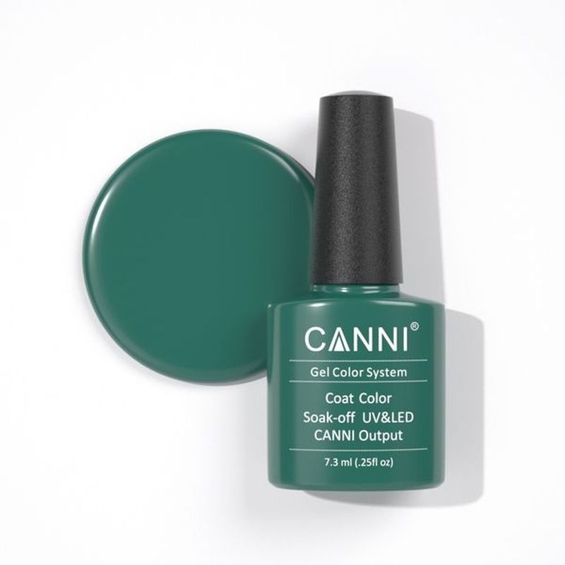 CANNI HYBRID NAIL COLOR N.076 DARK EMERALD 7.3ML