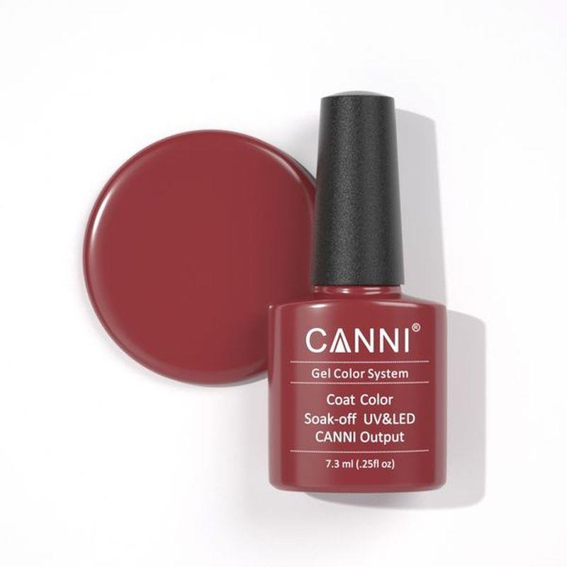 CANNI HYBRID NAIL COLOR N.137 INDIAN RED 7.3ML