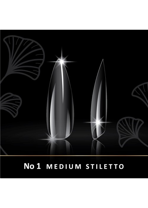 ΝΥΧΙΑ SOFT GELS WOWW STILETTO MEDIOUM N.1 240ΤΕΜ