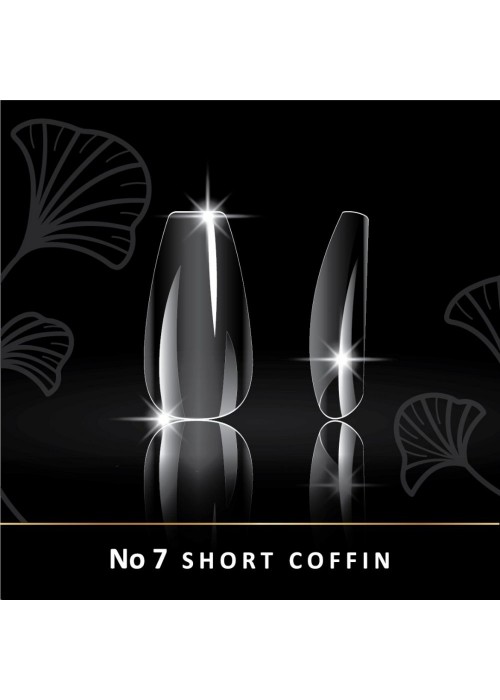 ΝΥΧΙΑ SOFT GELS WOWW COFFIN SHORT N.7 240ΤΕΜ