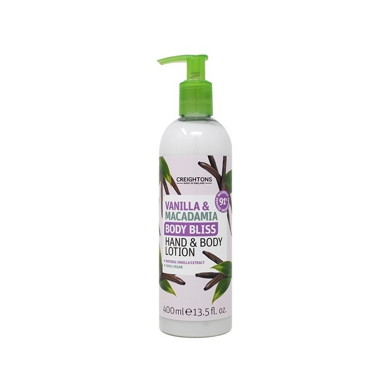 CREIGHTONS BODY LOTION VANILLA MACADAMIA 400ML