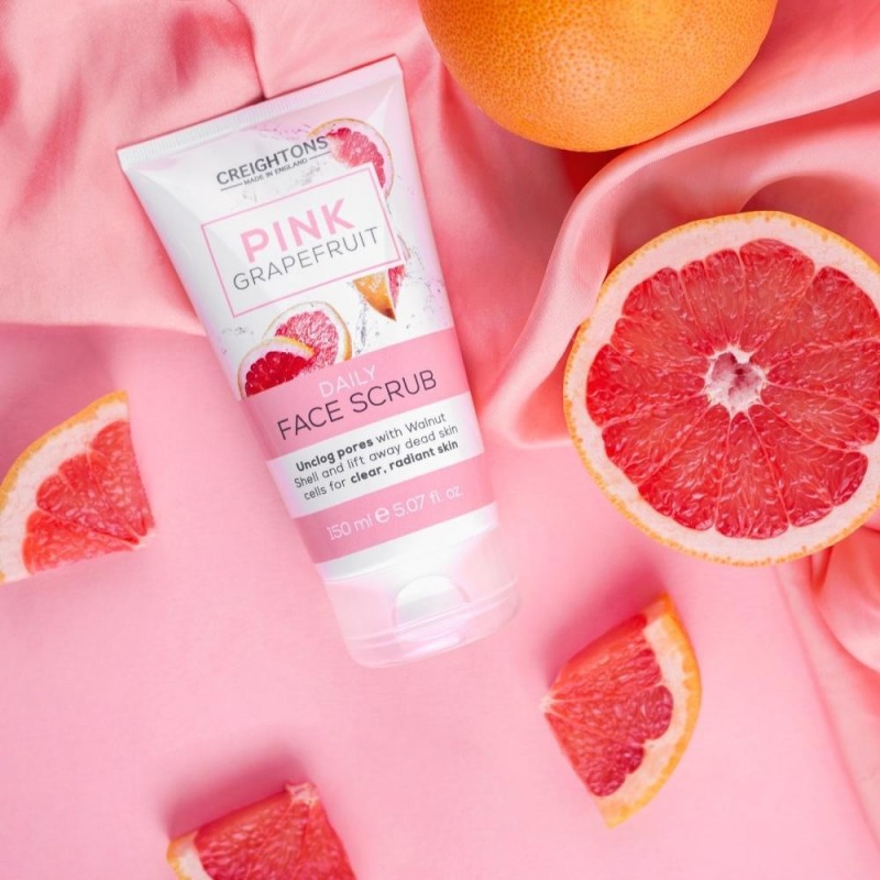 GREIGHTONS PINK GRAPEFRUIT FACE SCRUB 150ML