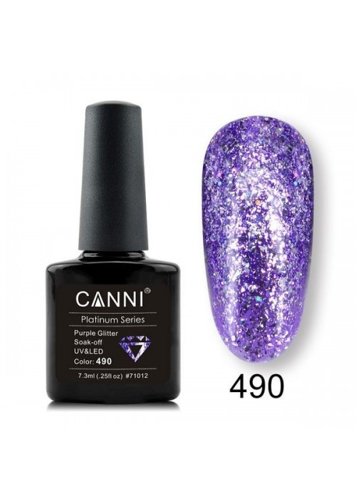 CANNI PLATINUM HYBRID NAIL COLOR N.490 7.3ML