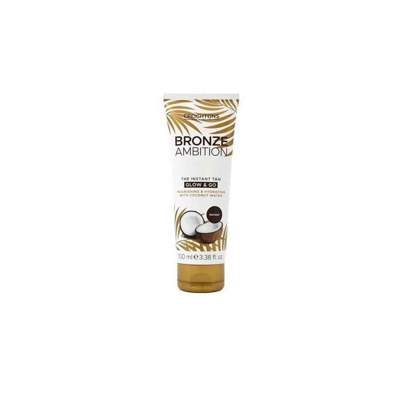 GREIGHTONS BRONZE AMBITION INSTANT TAN GLOW AND GO (ΚΑΡΥΔΑ) 100ML