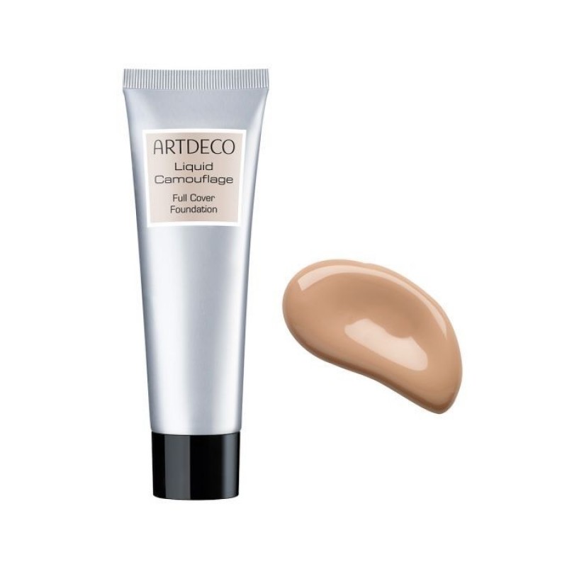 ARTDECO LIQUID CAMOUFLAGE FULL COVER FOUNDATION N.12 LIGHT APRICOT 25ML