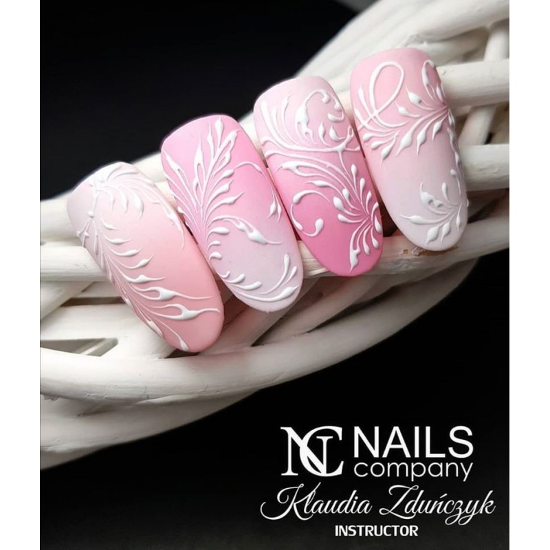 NC NAILS 3D-ART EFFECT PORCELAIN WHITE 5GR