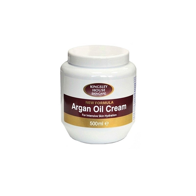 KINGSLEY ARGAN OIL CREAM 500ML