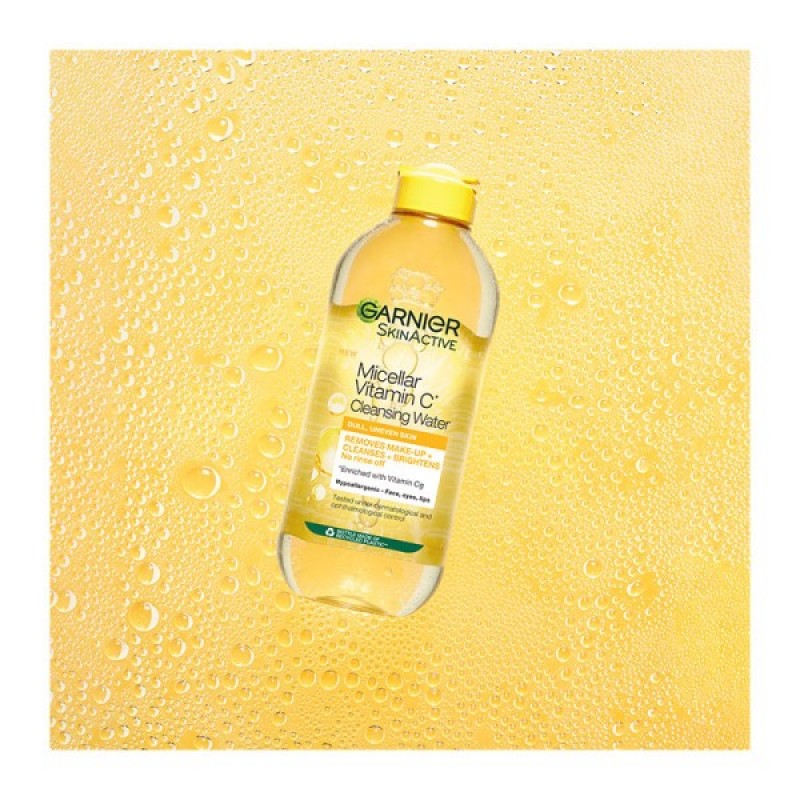 GARNIER ΝΕΡΟ ΚΑΘΑΡΙΣΜΟΥ MICELLAIRE ΜΕ ΒΙΤΑΜΙΝΗ C 400ML