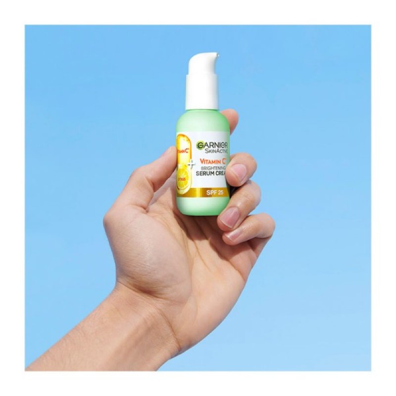 GARNIER SKINACTIVE ΚΡΕΜΑ ΟΡΟΣ ΜΕ VITAMIN C ΚΑΙ SPF25ΓΙΑ ΛΑΜΨΗ 50ML