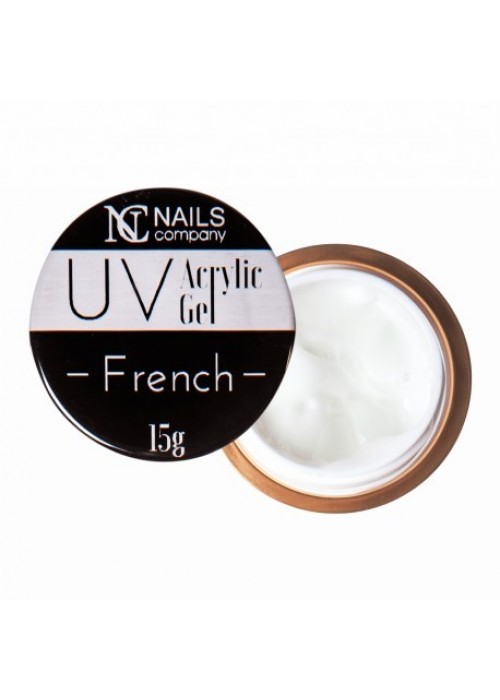 NC NAILS ACRYLIC GEL UV WHITE 15GR