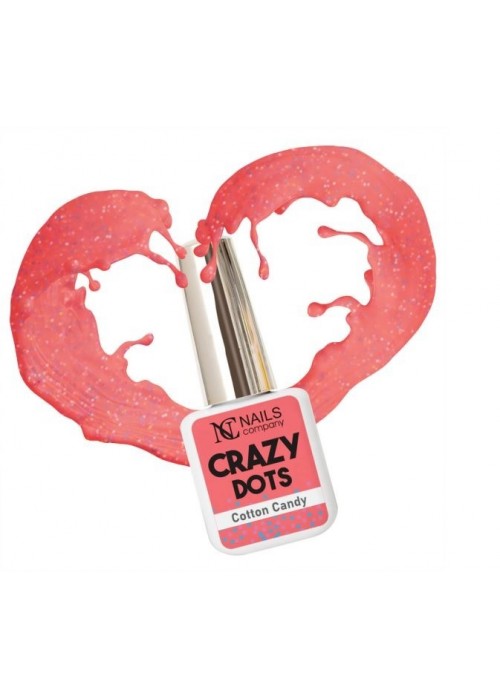 NC NAILS CRAZY DOTS COTTONN CANDY 6ML