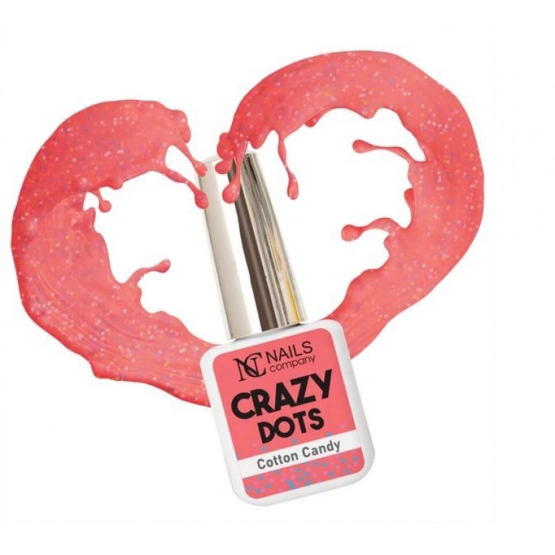 NC NAILS CRAZY DOTS COTTONN CANDY 6ML