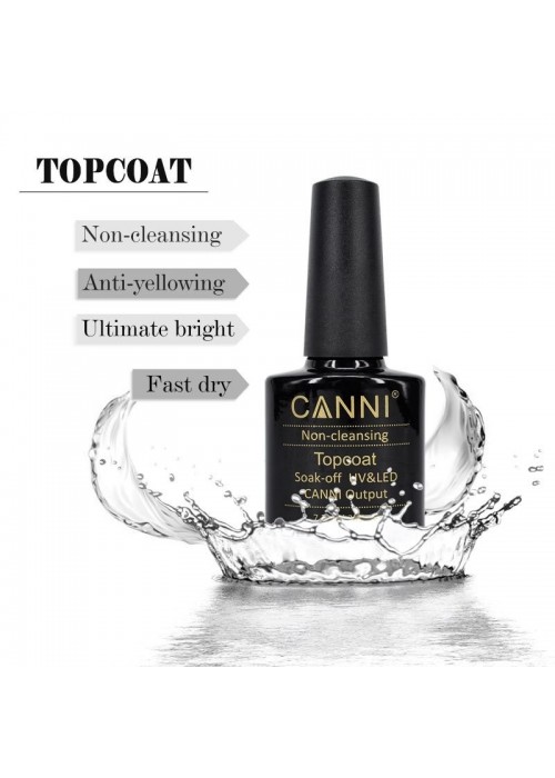 CANNI TOP COAT NON WIPE 7.3ML