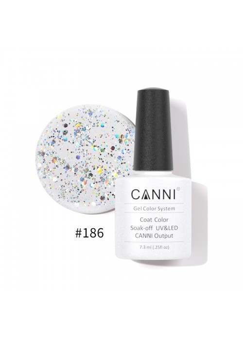 CANNI HYBRID NAIL COLOR N.186 7.3ML