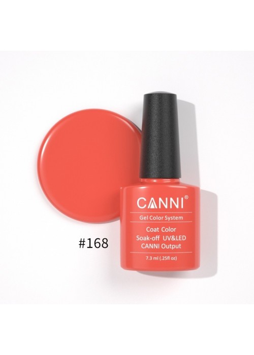 CANNI HYBRID NAIL COLOR N.168 7.3ML