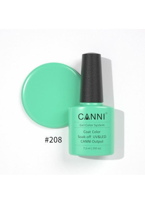 CANNI HYBRID NAIL COLOR N.208 7.3ML