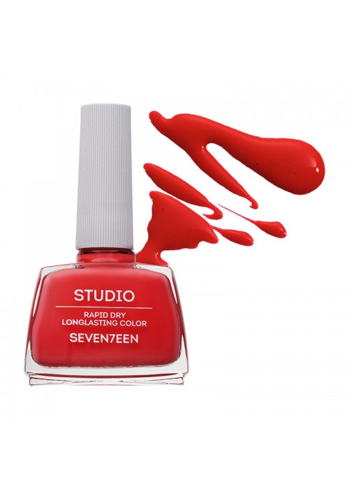 SEVENTEEN STUDIO RAPID DRY LONGLASTING COLOR NAIL N.195 12ML