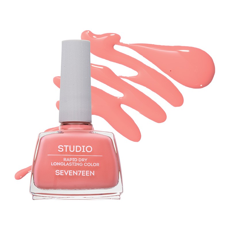 SEVENTEEN STUDIO RAPID DRY LONGLASTING COLOR NAIL N.197 12ML