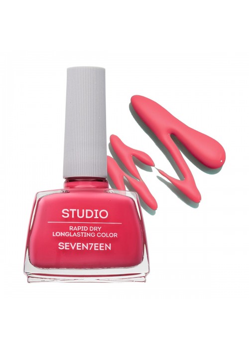 SEVENTEEN STUDIO RAPID DRY LONGLASTING COLOR NAIL N.162 LIMITED EDITION 12ML