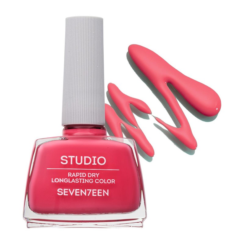SEVENTEEN STUDIO RAPID DRY LONGLASTING COLOR NAIL N.162 LIMITED EDITION 12ML