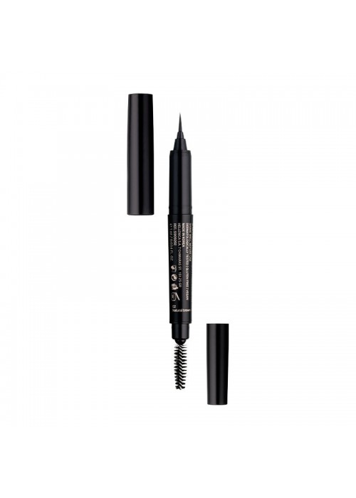 RADIANT BROW WIZARD TATOO PEN N.2 NATURAL BROWN