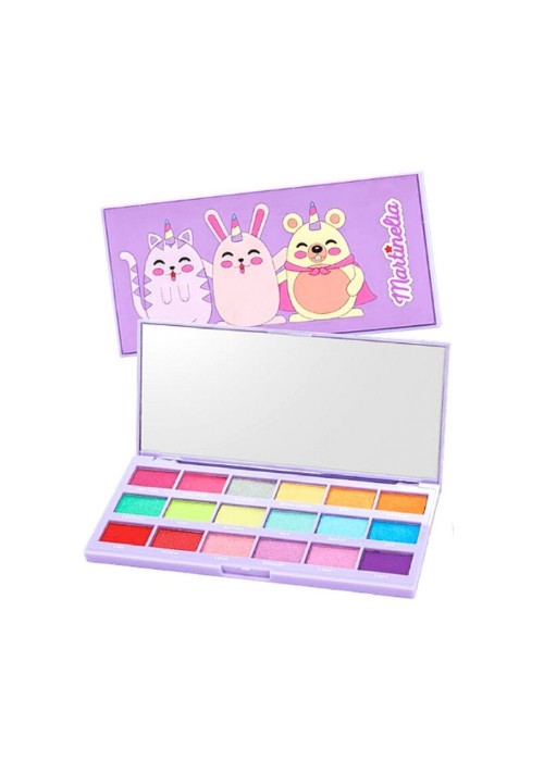 MARTINELIA BFF EYESHADOW 18 COLORS PALETTE