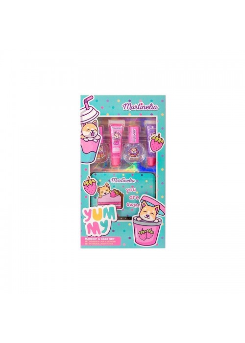 MARTINELIA YUM MY MAKE UP + CASE SET