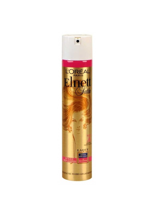 LOREAL ELNETT SATIN ΛΑΚ ΜΑΛΛΙΩΝ ΜΕ ΚΕΡΑΤΙΝΗ ΕΞΤΡΑ ΔΥΝΑΤΗ 200ML