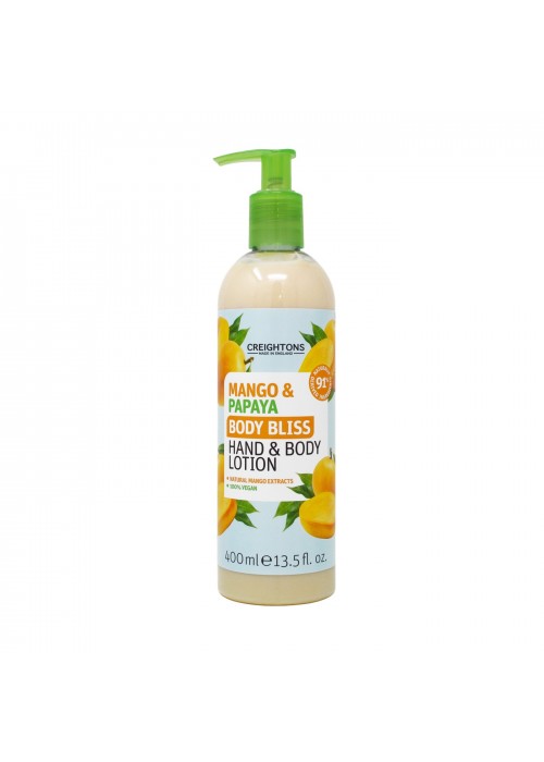 CREIGHTONS ΚΡΕΜΑ ΧΕΡΙΩΝ ΚΑΙ ΣΩΜΑΤΟΣ MANGO PAPAYA 400ML