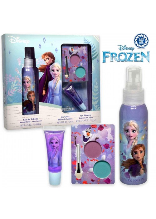 DISNEY FROZEN ΣΕΤ ΑΡΩΜΑ 100ML, ΣΚΙΕΣ ΚΑΙ LIP GLOSS 6ML