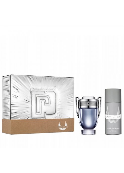 PACO RABANNE INVICTUS EDT 100ML + DEODORANT 150ML