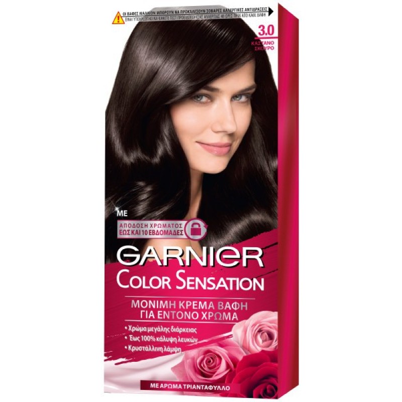COLOR SENSATION N.3.0 ΚΑΣΤΑΝΟ ΣΚΟΥΡΟ 40ML