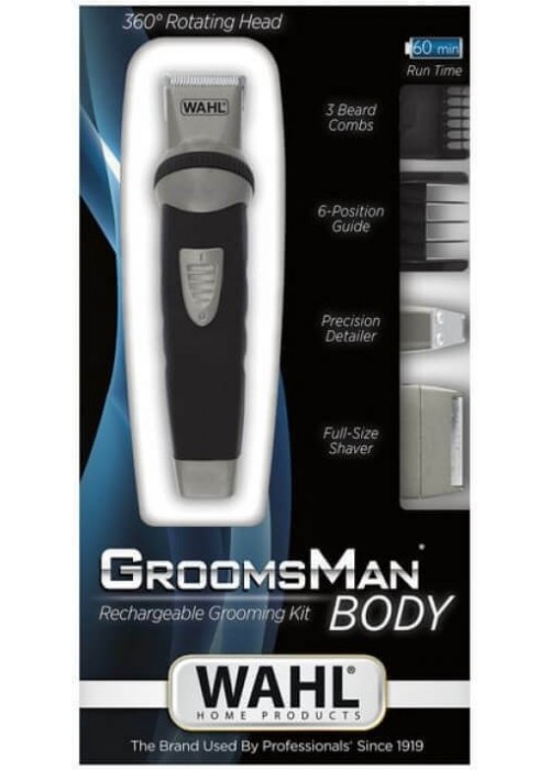 WAHL GROOMSMAN TRIMMER ΜΗΧΑΝΗ ΚΟΥΡΕΜΑΤΟΣ ΕΠΑΝΑΦΟΡΤΙΖΟΜΕΝΗ 9953-1016