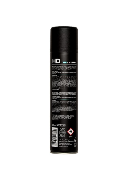 FARCOM HD KERATIN NON-AEROSOL ΛΑΚ ΕΞΤΡΑ ΔΥΝΑΤΟ ΚΡΑΤΗΜΑ Ν.4 200ML