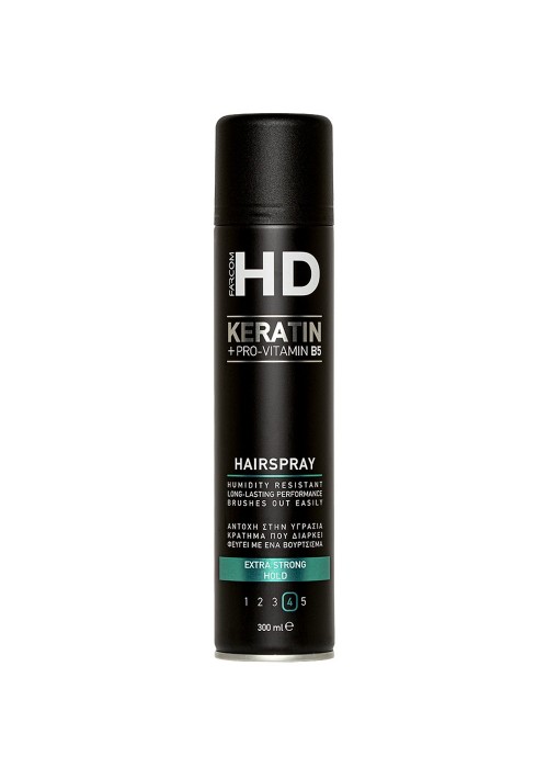 FARCOM HD KERATIN NON-AEROSOL ΛΑΚ ΕΞΤΡΑ ΔΥΝΑΤΟ ΚΡΑΤΗΜΑ Ν.4 200ML