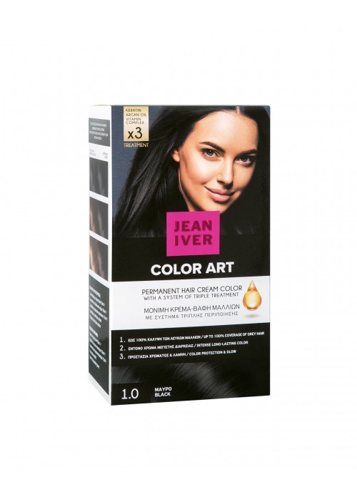 JEAN IVER COLOR KIT N.1.0 ΜΑΥΡΟ