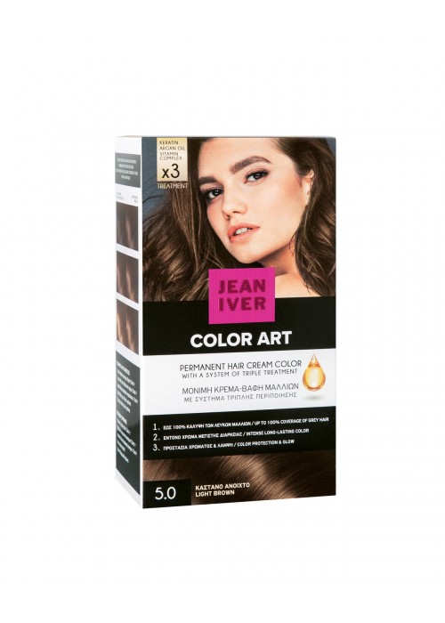 JEAN IVER COLOR KIT N.5.0 ΚΑΣΤΑΝΟ ΑΝΟΙΧΤΟ