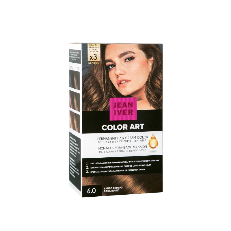 JEAN IVER COLOR KIT N.6.0 ΞΑΝΘΟ ΣΚΟΥΡΟ