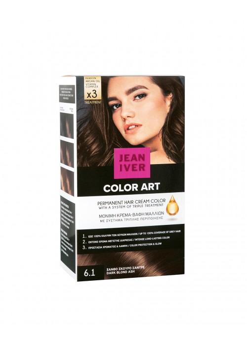 JEAN IVER COLOR KIT N.6.1 ΞΑΝΘΟ ΣΚΟΥΡΟ ΣΑΝΤΡΕ