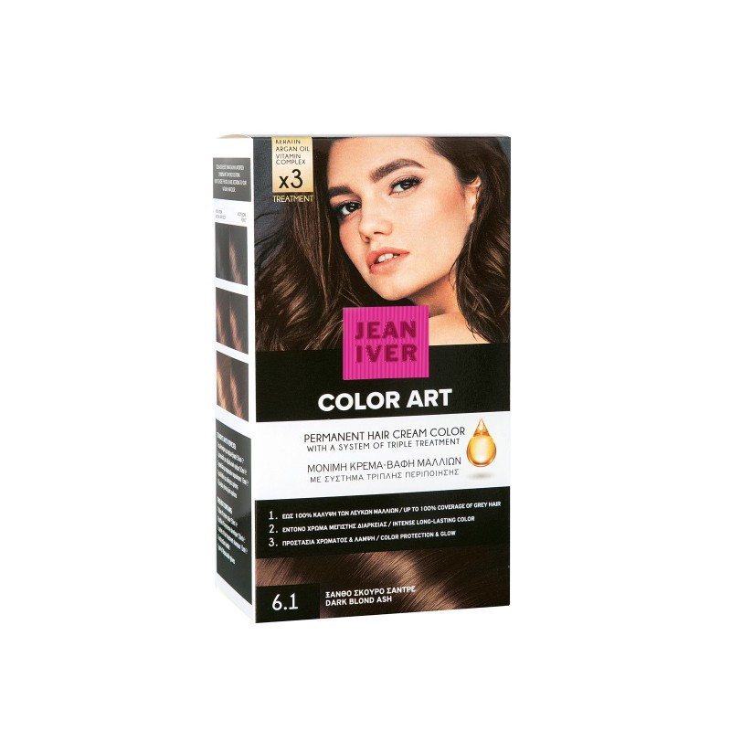 JEAN IVER COLOR KIT N.6.1 ΞΑΝΘΟ ΣΚΟΥΡΟ ΣΑΝΤΡΕ